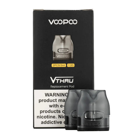 Voopoo Vthru Replacement pod 1.2Ω (2pk) - The Society