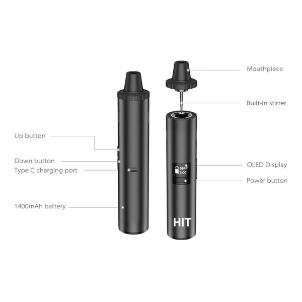 YoCan Hit- Dry Herb Vaporizor - The Society
