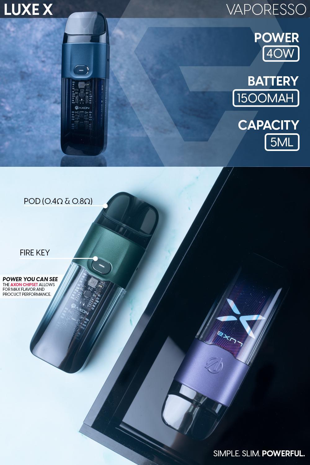 Vapresso Luxe X Kit - Black - The Society 