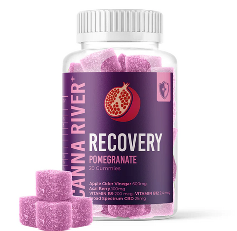 Canna River - Recovery - 400mg Bottle (Pomegranate) - The Society 