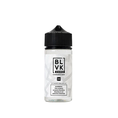 BLVK Zero- Flavorless 3mg 100ml - The Society 