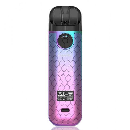 Smok Novo 4 Kit - Cyan Pink Cobra 25W - The Society 