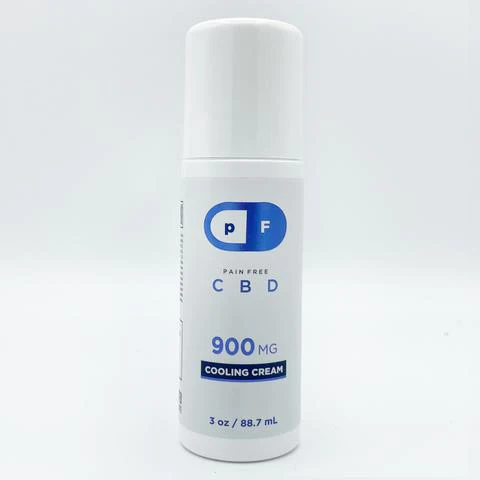 PF - Pain Free 900mg CBD Roll-On Cooling Cream - The Society 