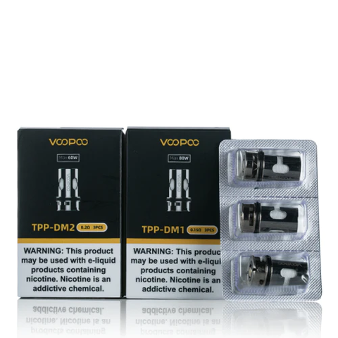 Voopoo TPP-DM1 0.15Ω Coils (3pk) - The Society 