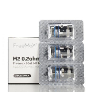 FreeMax M2 0.2ohm Mesh Coil 904L (Pack of 3) - The Society 