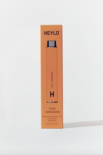 Heylo - Yuzu + Mandarin (800 Puffs) - The Society 