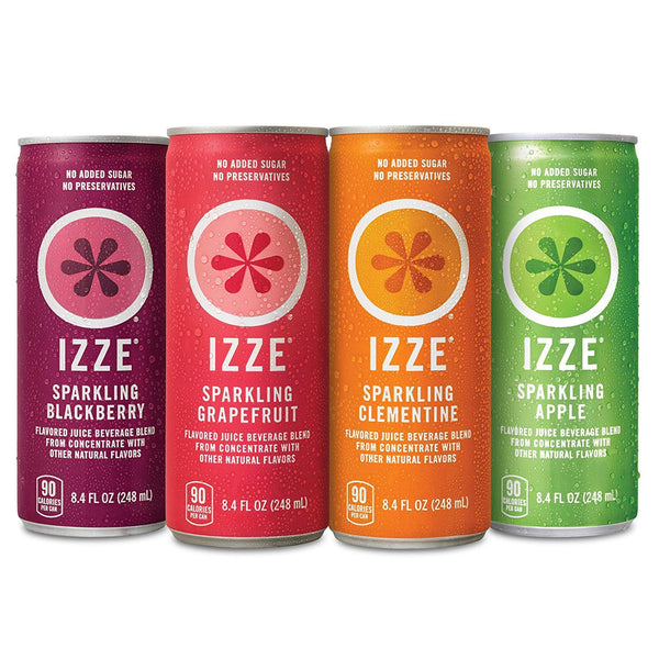 IZZE Sparkling Juice Beverage - The Society 