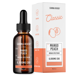 Canna River- BROAD SPECTRUM CBD CLASSIC TINCTURE, 6000mg - Assorted - The Society 