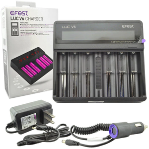 Efest LUC V6 Charger - The Society 
