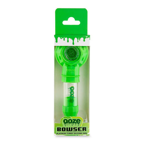 Ooze Bowser Silicone Pipe Loose - Green - The Society 