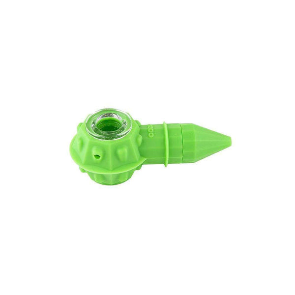 Ooze Bowser Silicone Pipe Loose - Green - The Society 