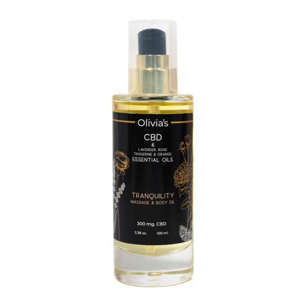 Olivia's CBD Essential Body Oil 300mg 100ml - Tranquility - The Society 