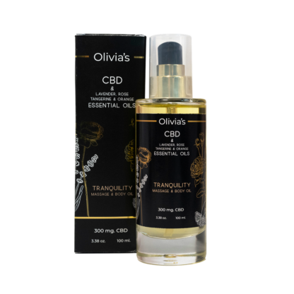 Olivia's CBD Essential Body Oil 300mg 100ml - Tranquility - The Society 