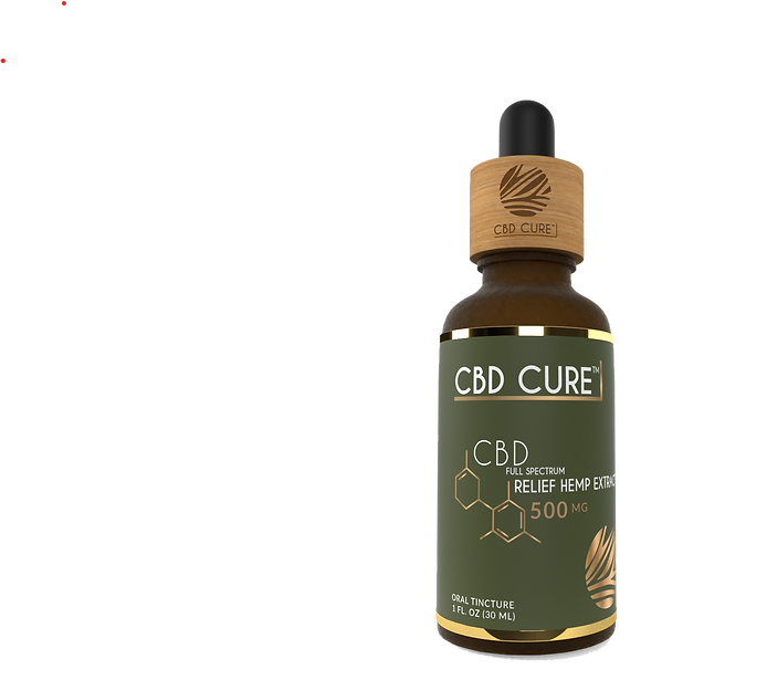 CBD Cure Relief Extract 500mg - The Society 