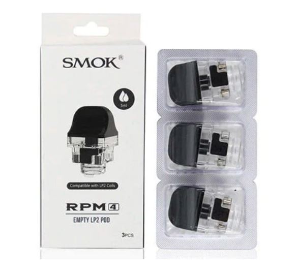 Smok RPM 4 Lp2 Empty Pods (Pack of 3) - The Society 