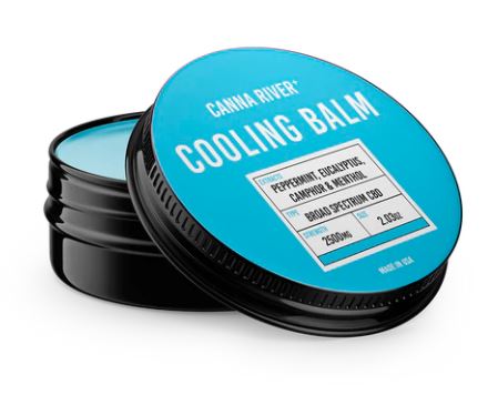 Canna River Cooling Recovery 2500mg CBD Balm - The Society 