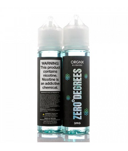 ORGNX ELIQUIDS- ZERO DEGREES 3MG 60ML - The Society 