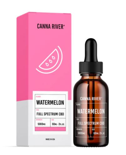 Canna River - 5000mg Tincture - Watermelon - The Society 