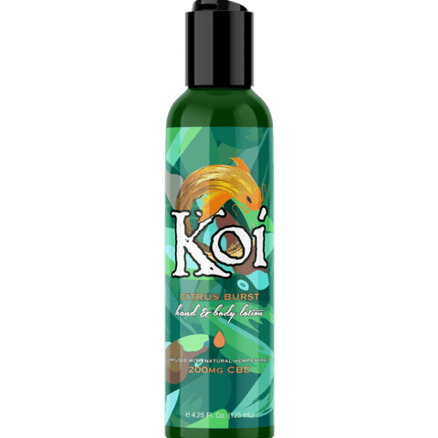 Koi 200mg CBD Hand & Body Lotion - Citrus Burst - The Society 