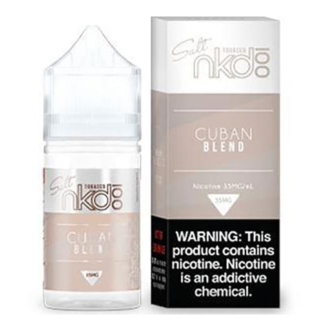 Naked Salt Nic Cuban Blend - 35mg - The Society 