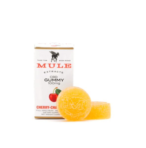 MULE Extracts CBD Gummy 100mg - Cherry Chamomile/BlackBerry - The Society 