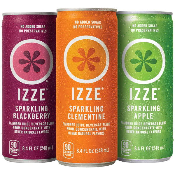 IZZE Sparkling Juice Beverage - The Society 