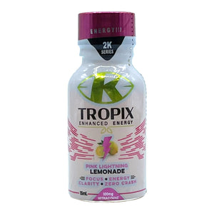 K- Tropix 2K Energy Shot : Pink Lightning Lemonade 100mg - The Society 