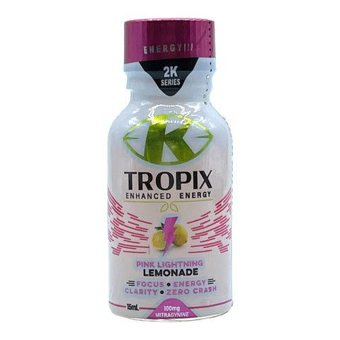 K- Tropix 2K Energy Shot : Pink Lightning Lemonade 100mg - The Society 