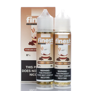 Finest Tiramisu Custard 0mg 60ml - The Society 