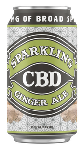 Sparking CBD- 20mg PCR Hemp, Ginger Ale - The Society 