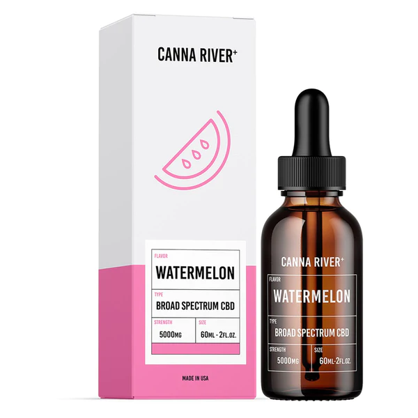 Canna River - 5000mg Tincture - Watermelon - The Society 