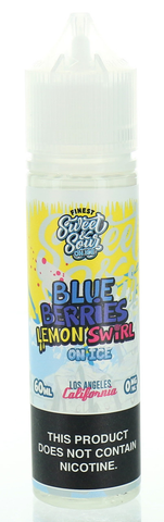 Finest - Blue Berries Lemon Swirl Menthol- 0mg 60ml - The Society 