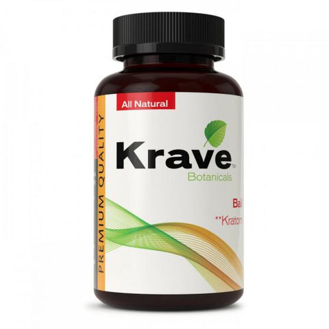 Krave Bali Kratom 500 Capsules - The Society 