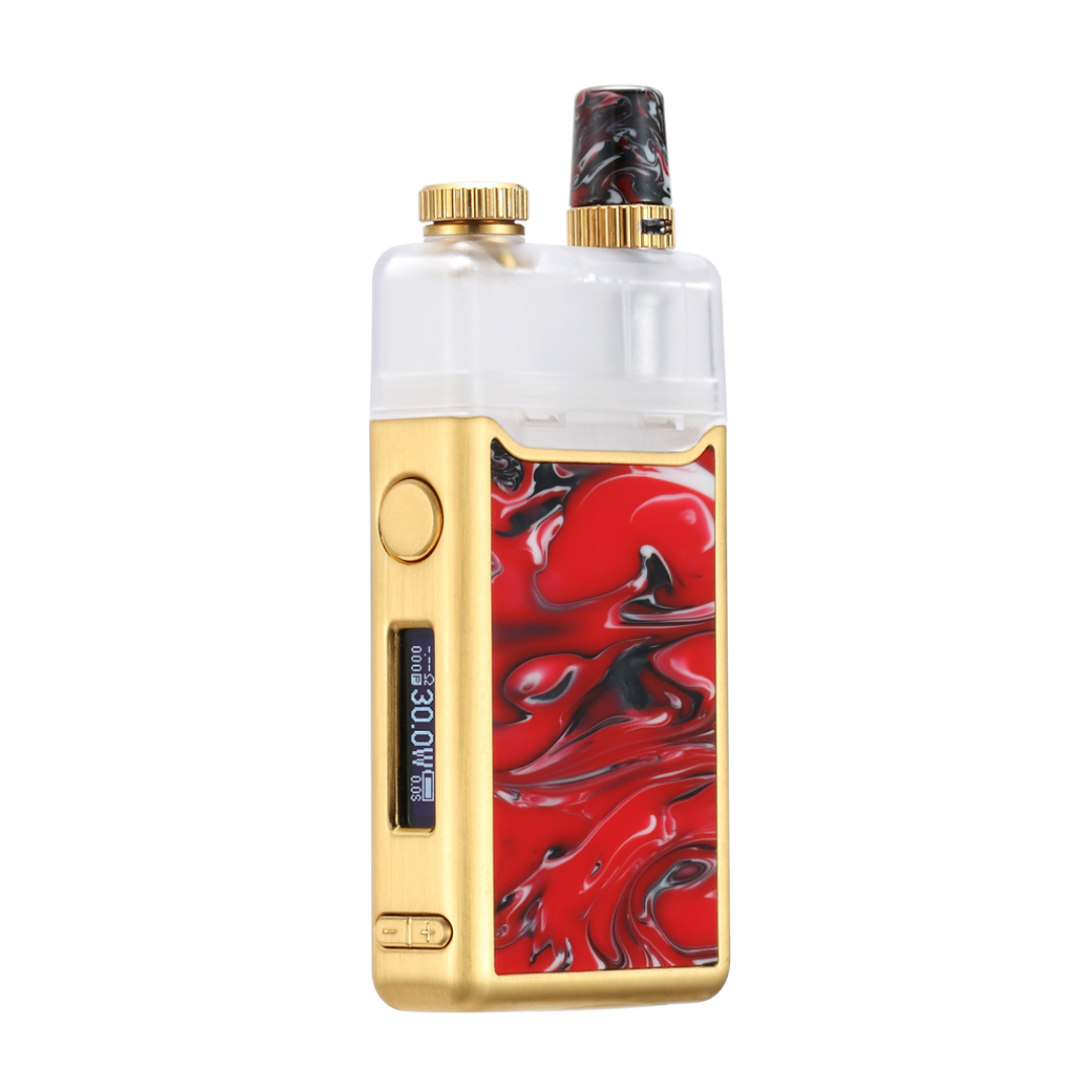 Squid Industries Orchid V2 Pod Kit - Red Resin - The Society 